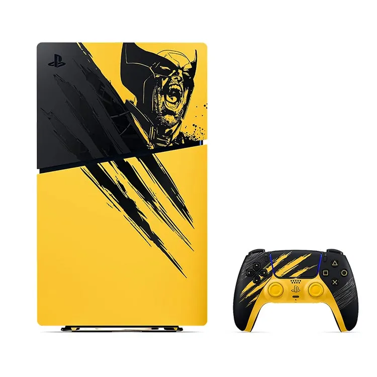  کنسول بازی Playstation 5 Slim Digital Marvel’s Wolverine Battle Yellow Limited Edition (فاقد بازی) - Thumbnail 2