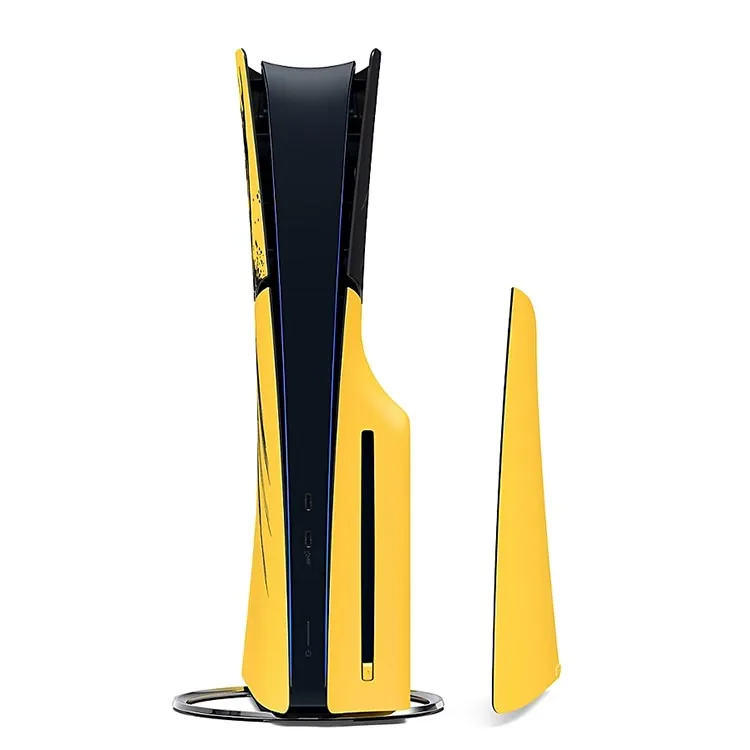 فیس پلیت اورجینال PS5 Slim طرح بازی Marvel's Wolverine Battle Yellow Limited Edition - Thumbnail 2