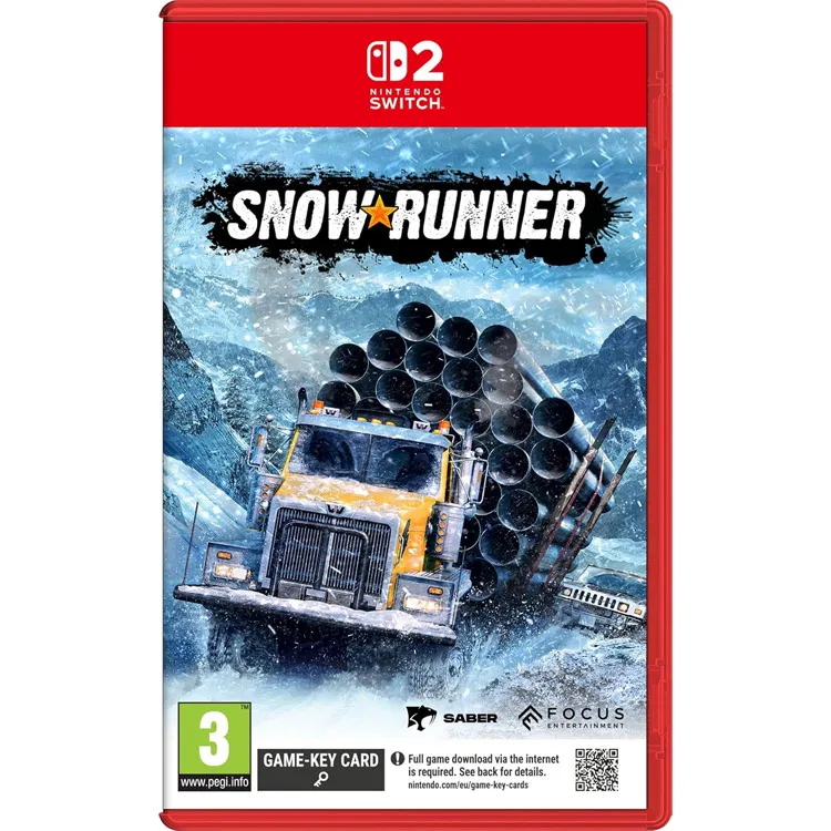 بازی SnowRunner پلمپ برای NINTENDO SWITCH 2
