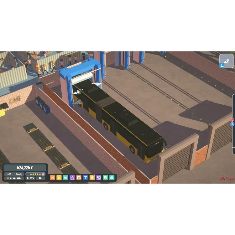 بازی City Bus Manager پلمپ برای PS5 - Thumbnail 5